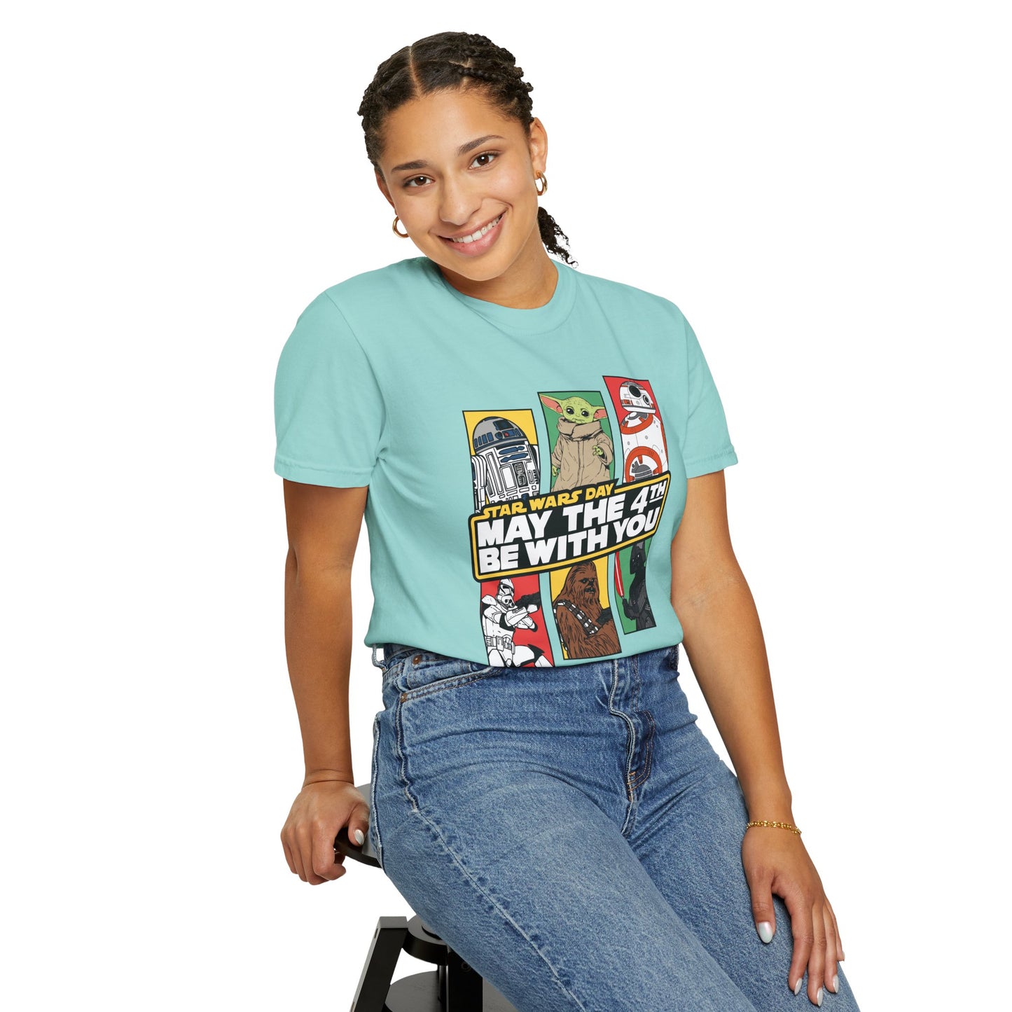 Star Wars Day Pop Art Collage - Comfort Colors Shirt