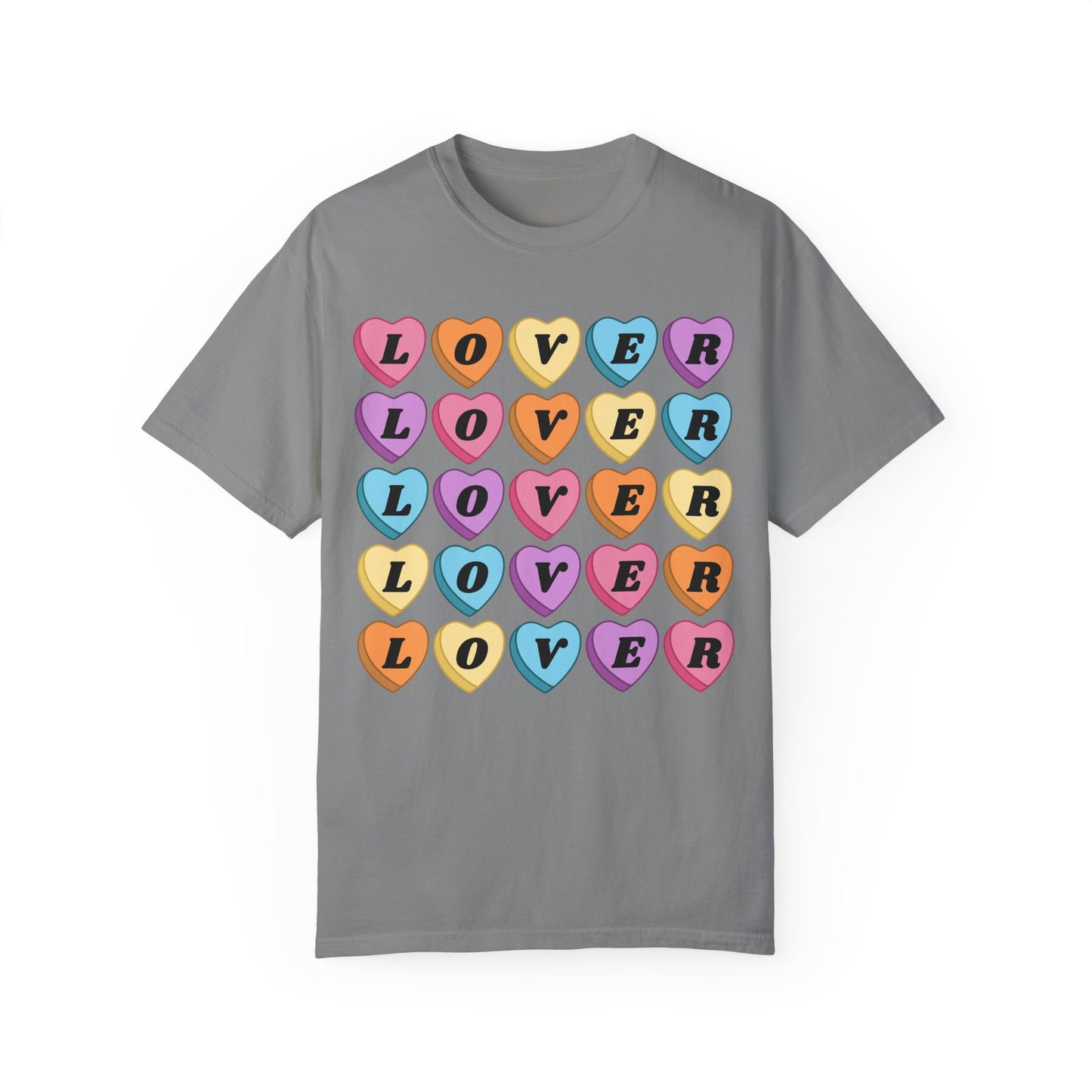 Lover Candy Heart - Comfort Colors Shirt