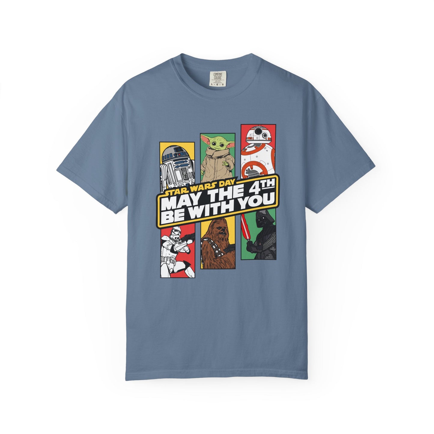 Star Wars Day Pop Art Collage - Comfort Colors Shirt