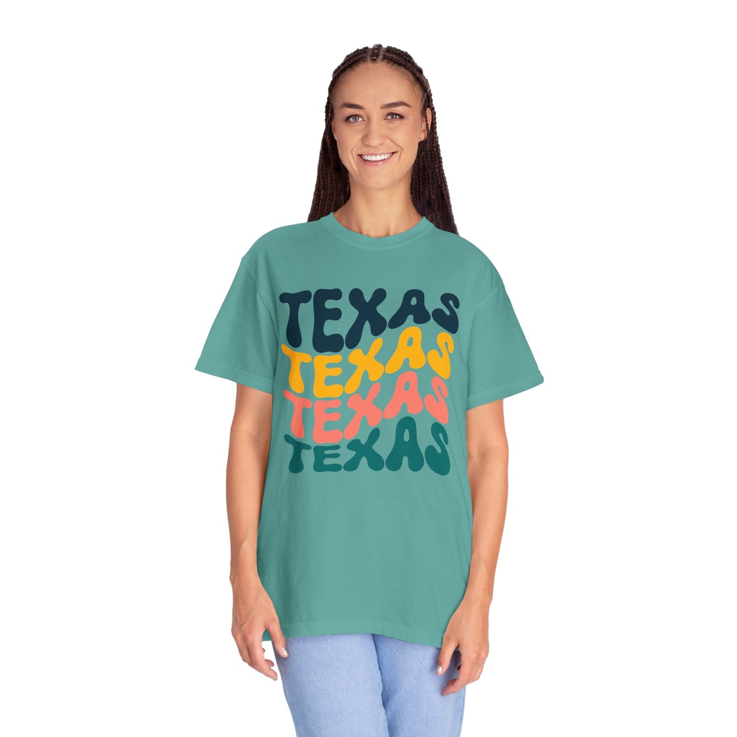 Retro Texas - Comfort Colors Shirt