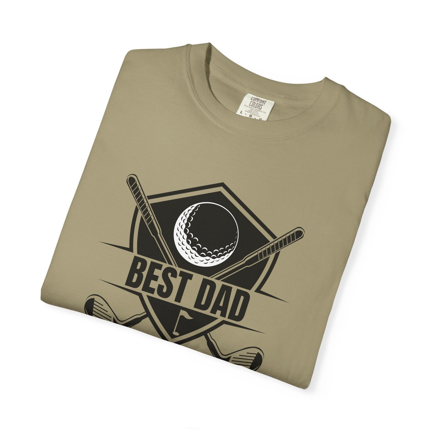 Best Dad By Par - Comfort Colors Shirt