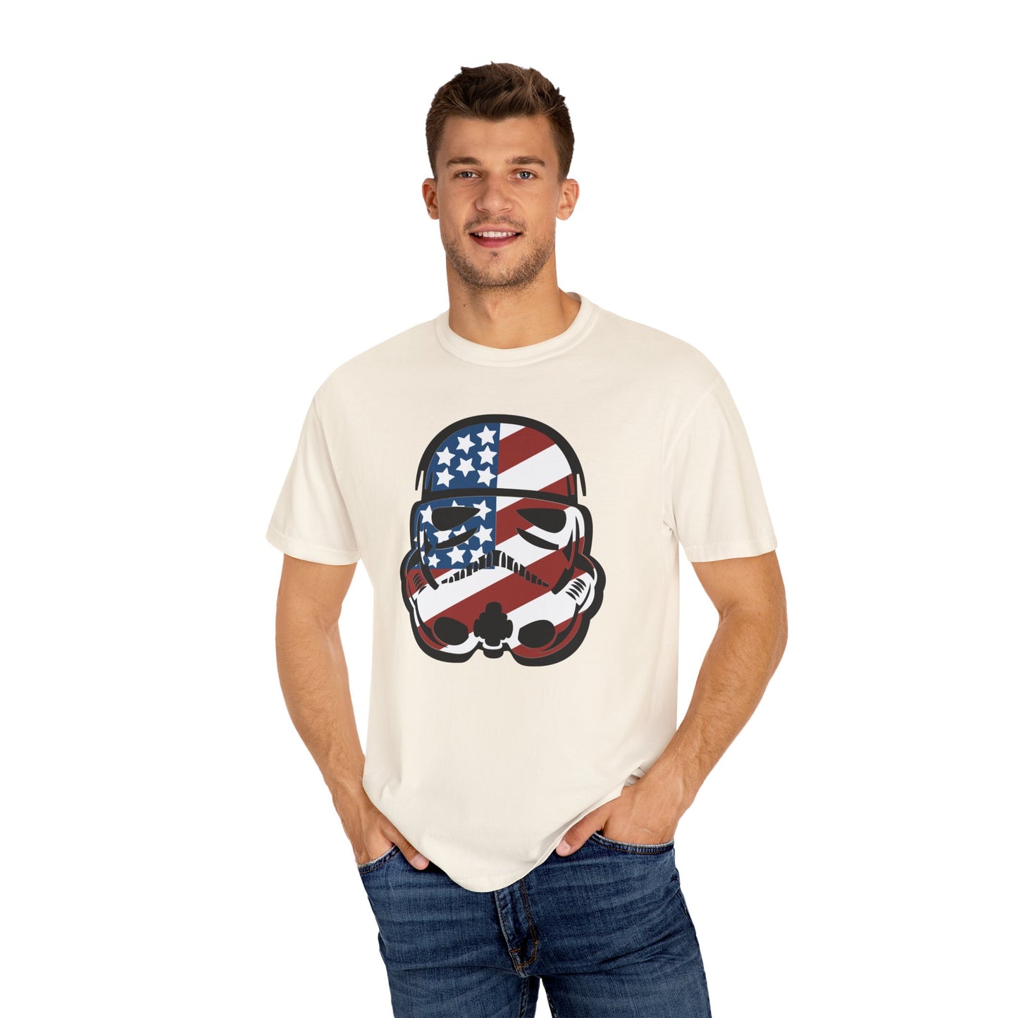 Patriotic Storm Trooper - Comfort Colors Shirt