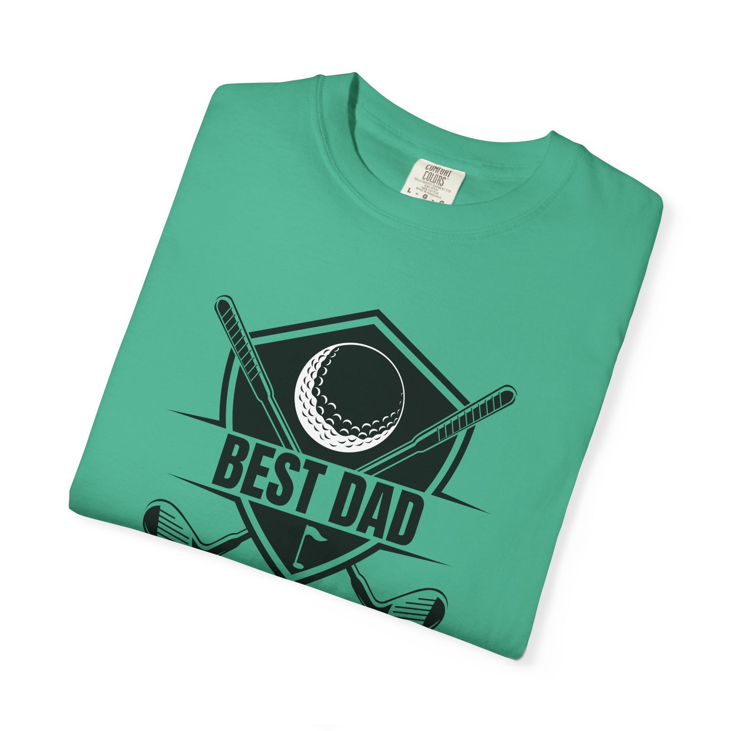 Best Dad By Par - Comfort Colors Shirt