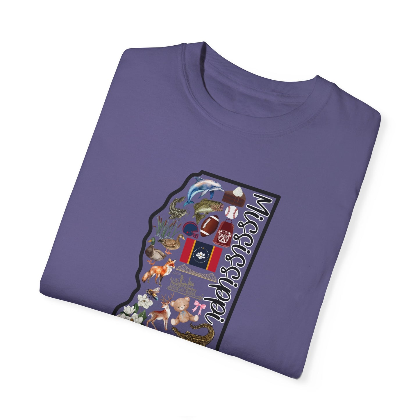 Beautiful State of Mississippi - Comfort Colors Shirt