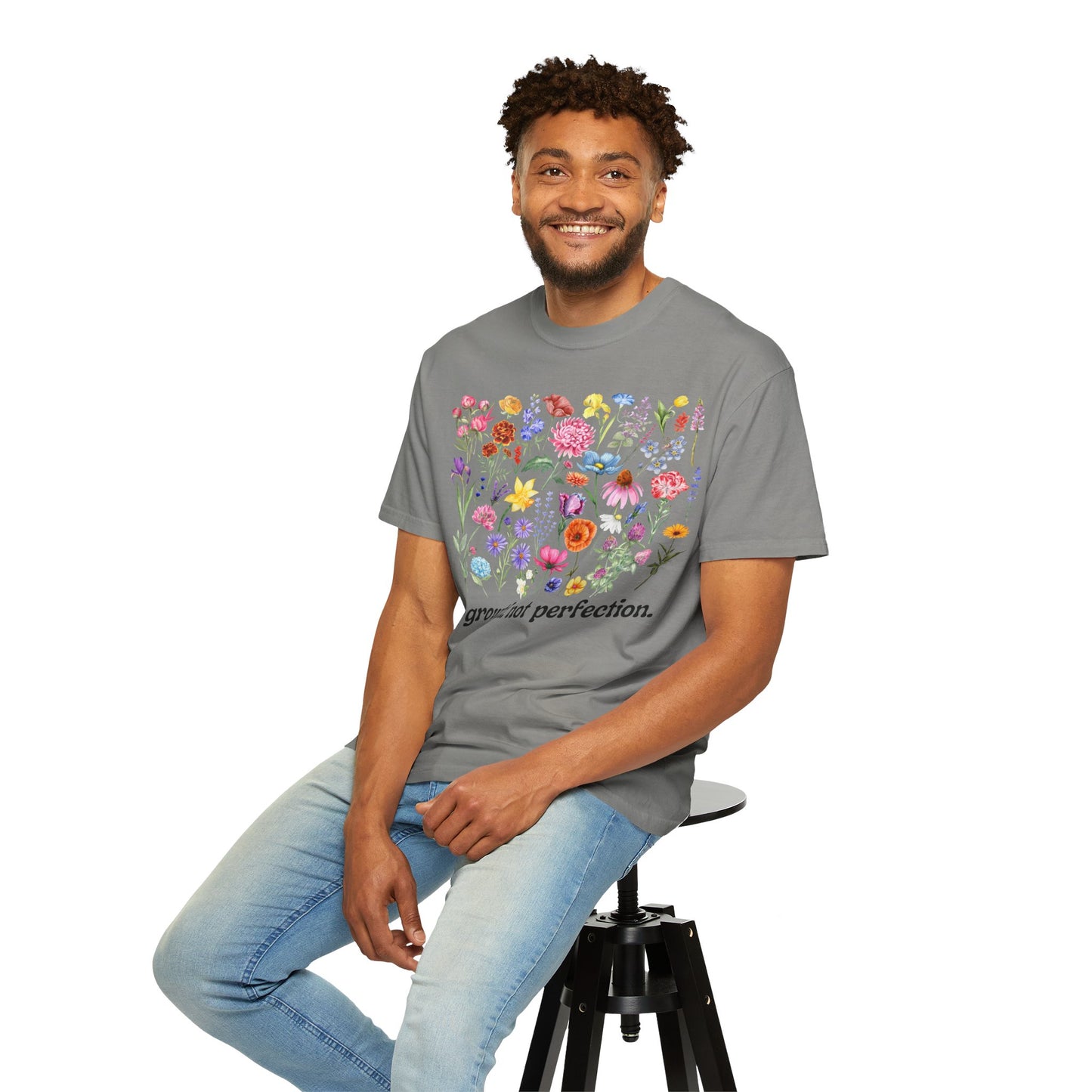 Growth, Not Perfection - Comfort Colors Shirt
