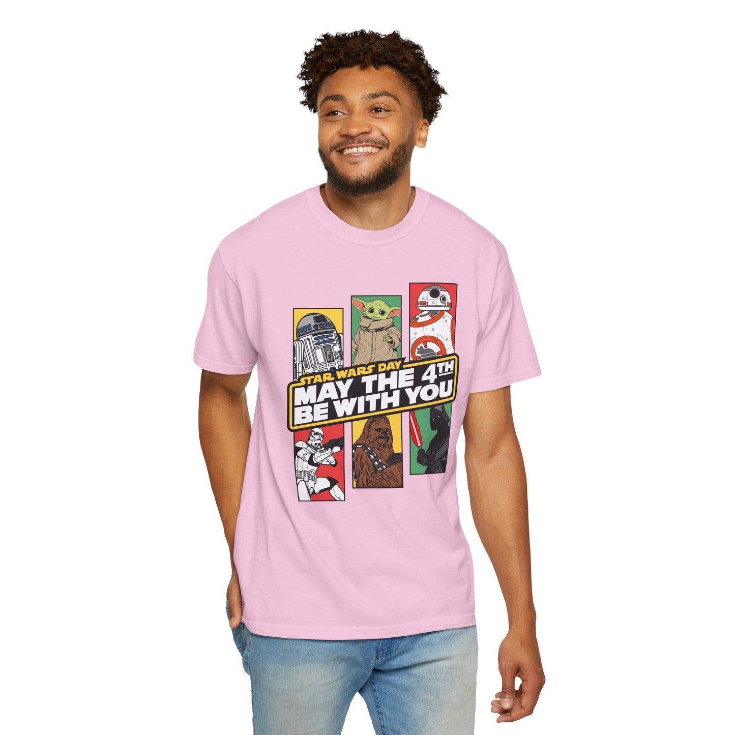 Star Wars Day Pop Art Collage - Comfort Colors Shirt