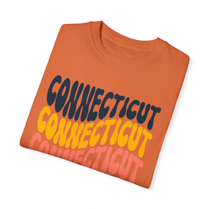 Retro Connecticut - Comfort Colors Shirt