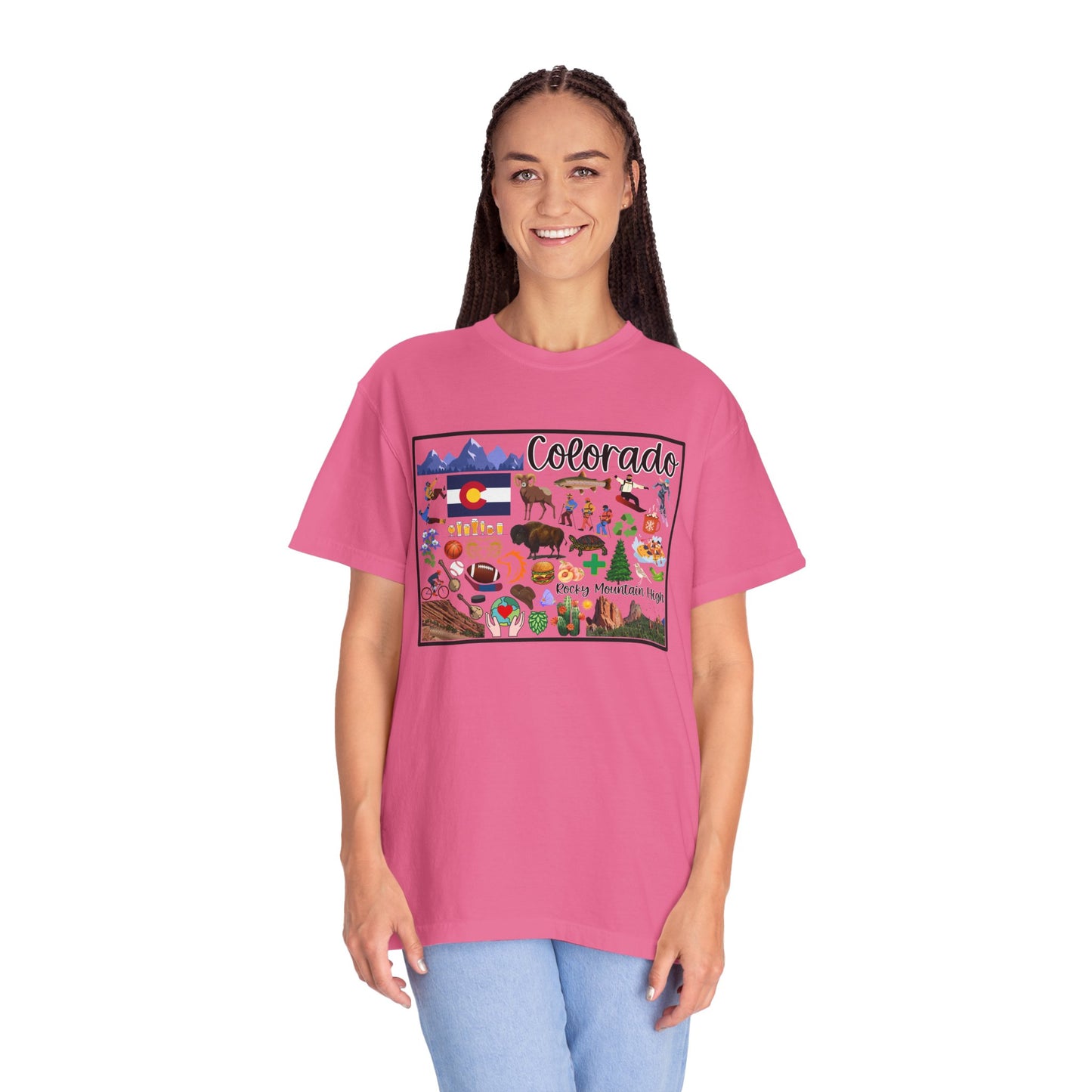 Beautiful State of Colorado - Comfort Colors Shirt