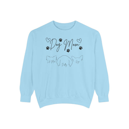 Dog Mom *Customize/Personalize* - Comfort Colors Sweatshirt