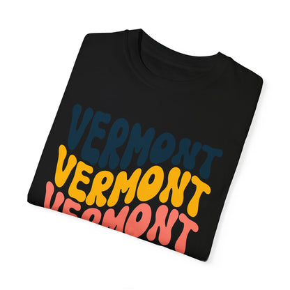 Retro Vermont - Comfort Colors Shirt