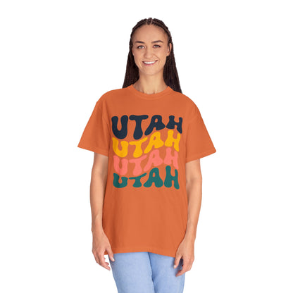 Retro Utah - Comfort Colors Shirt