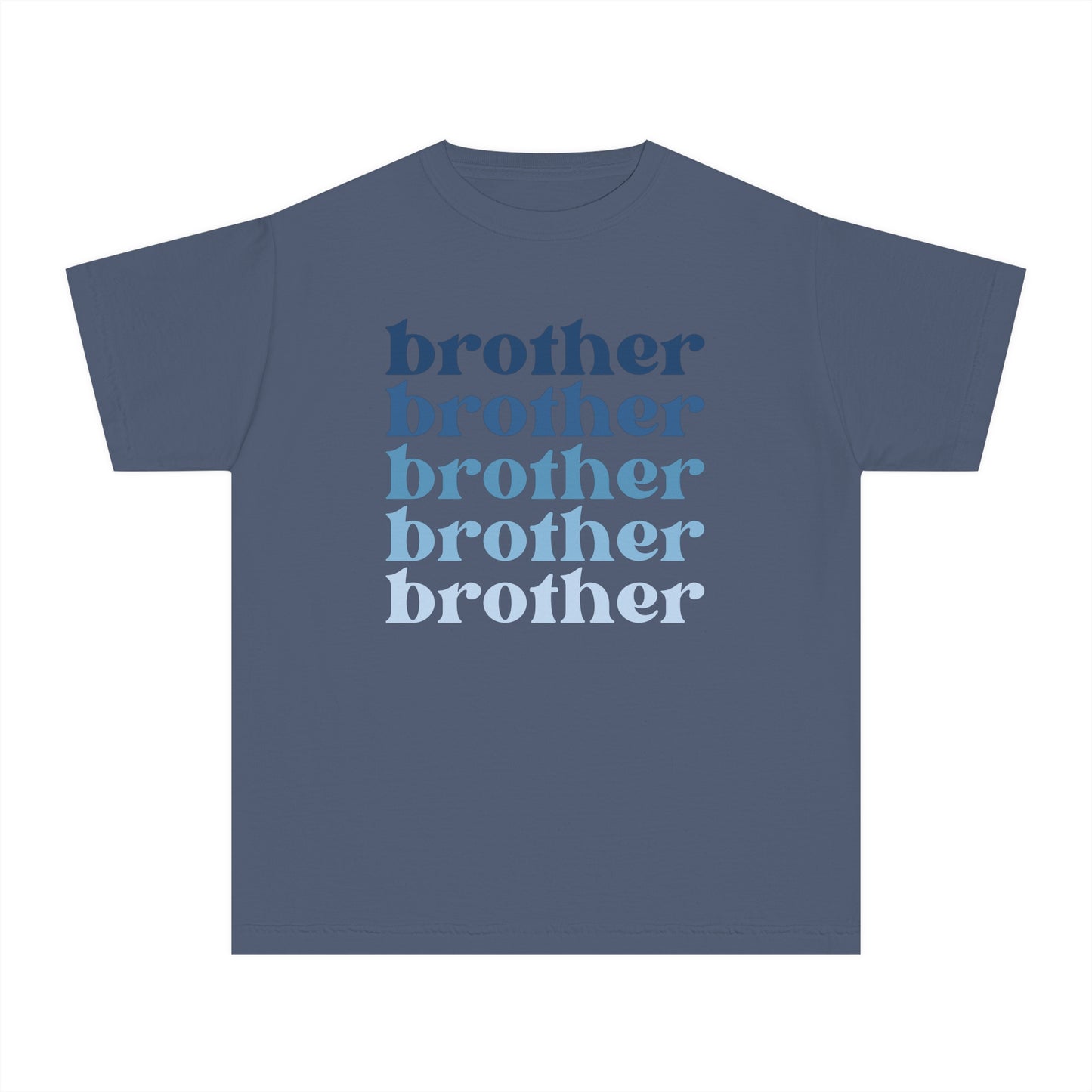 Brother - Blue - (Youth) Comfort Colors Shirt