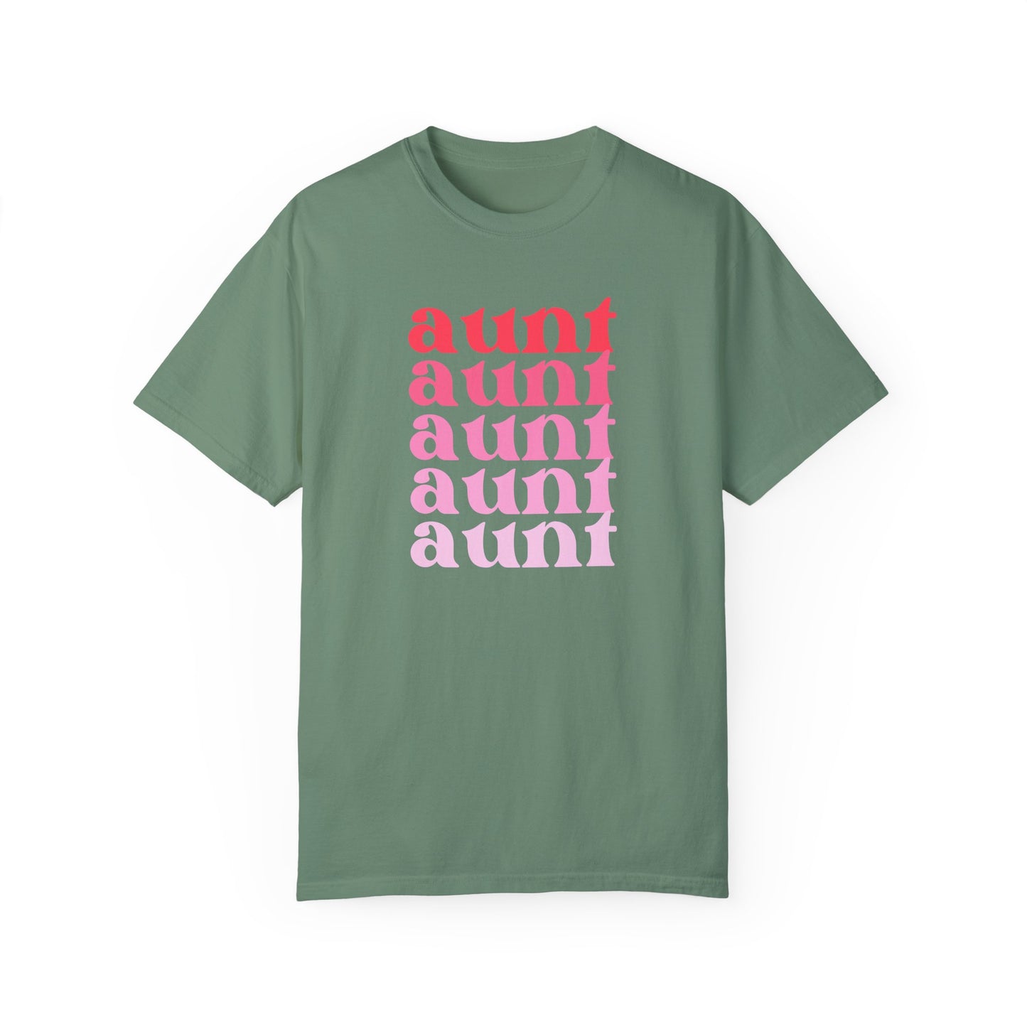 Aunt (Pink) - Comfort Colors Shirt