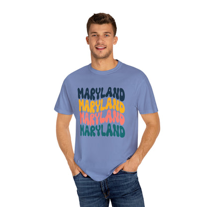 Retro Maryland - Comfort Colors Shirt