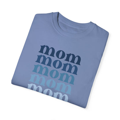 Mom (Blue) - Comfort Colors Shirt