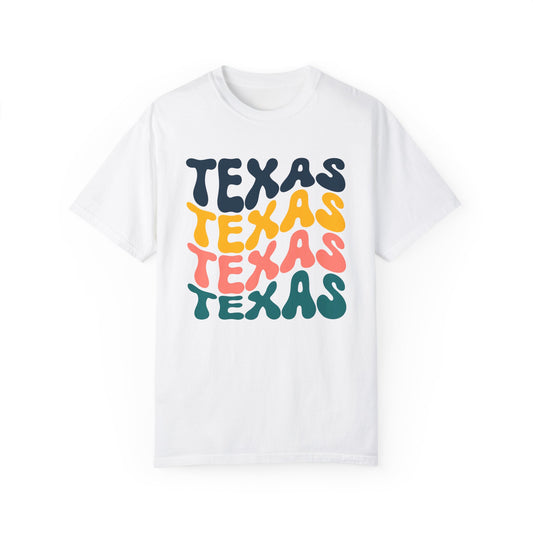 Retro Texas - Comfort Colors Shirt
