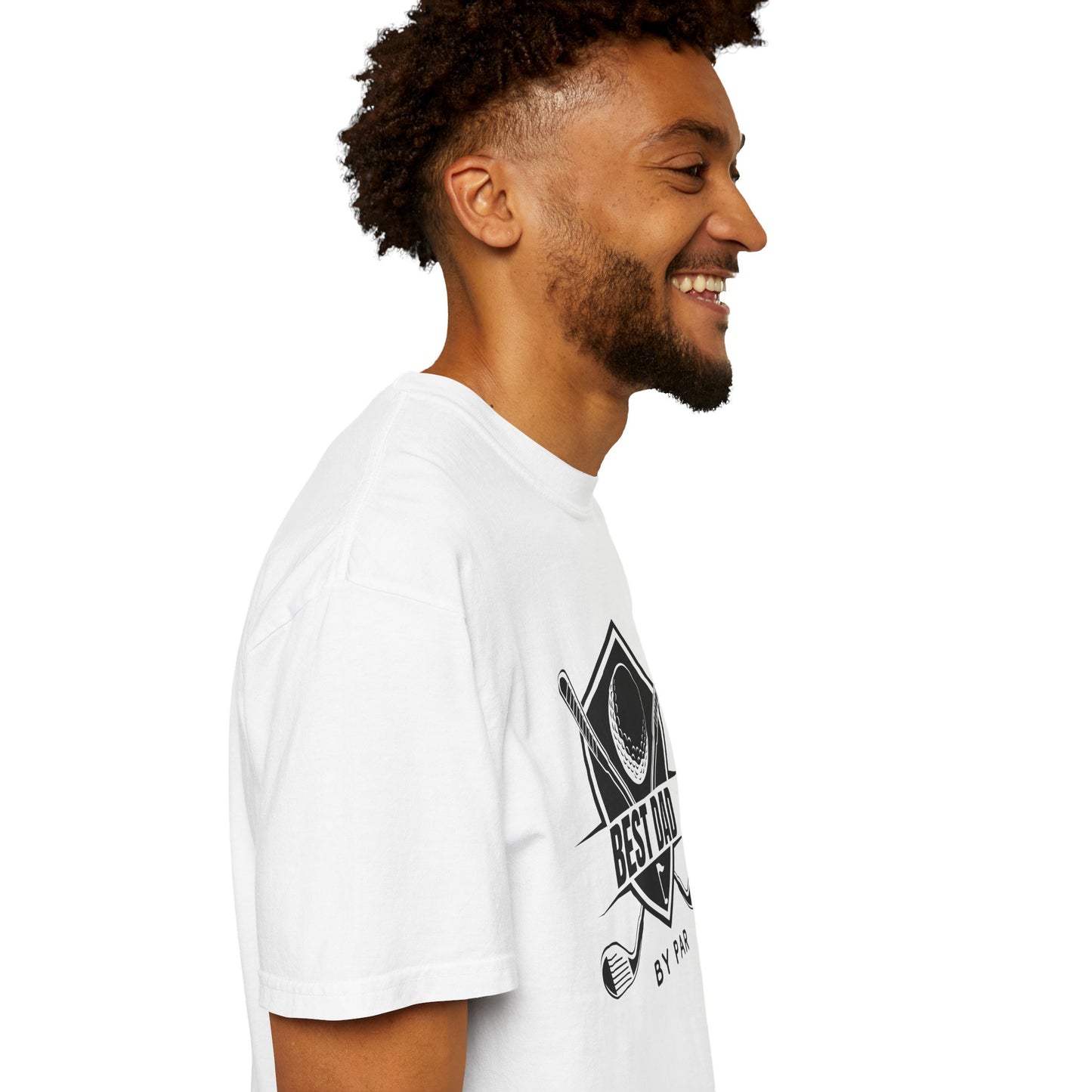 Best Dad By Par - Comfort Colors Shirt