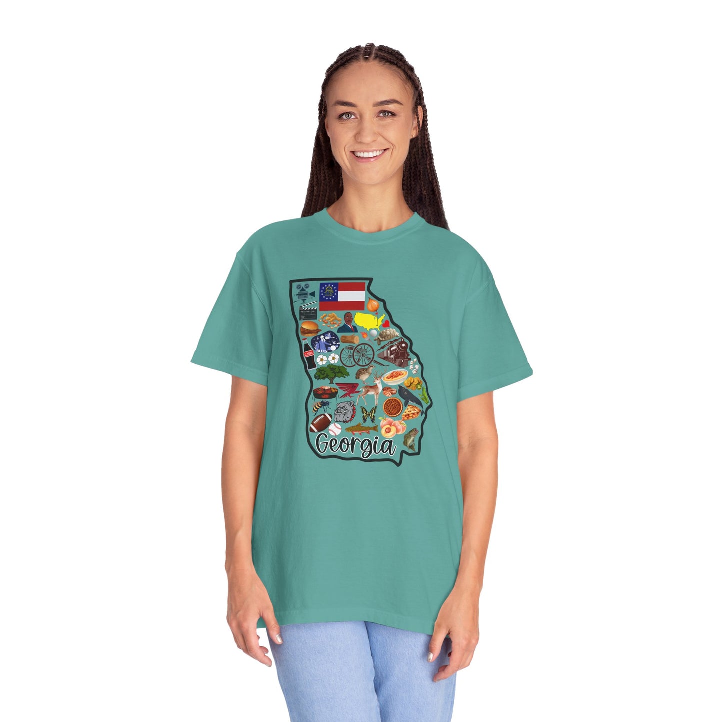 Beautiful State of Georgia - Comfort Colors Shirt
