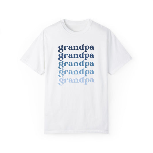 Grandpa (Blue) - Comfort Colors Shirt