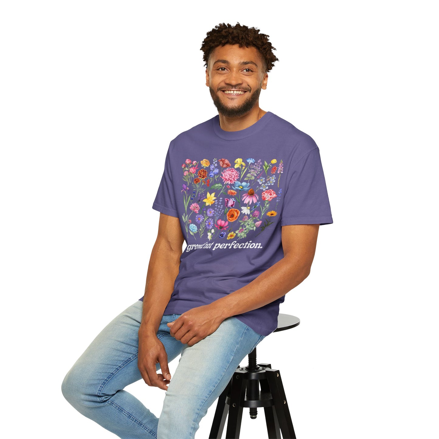 Growth, Not Perfection - Comfort Colors Shirt