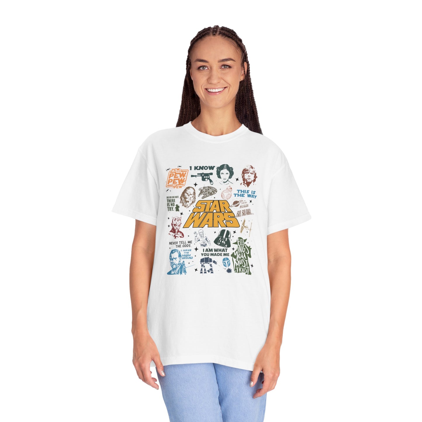 Star Wars Collage - Comfort Colors Shirt