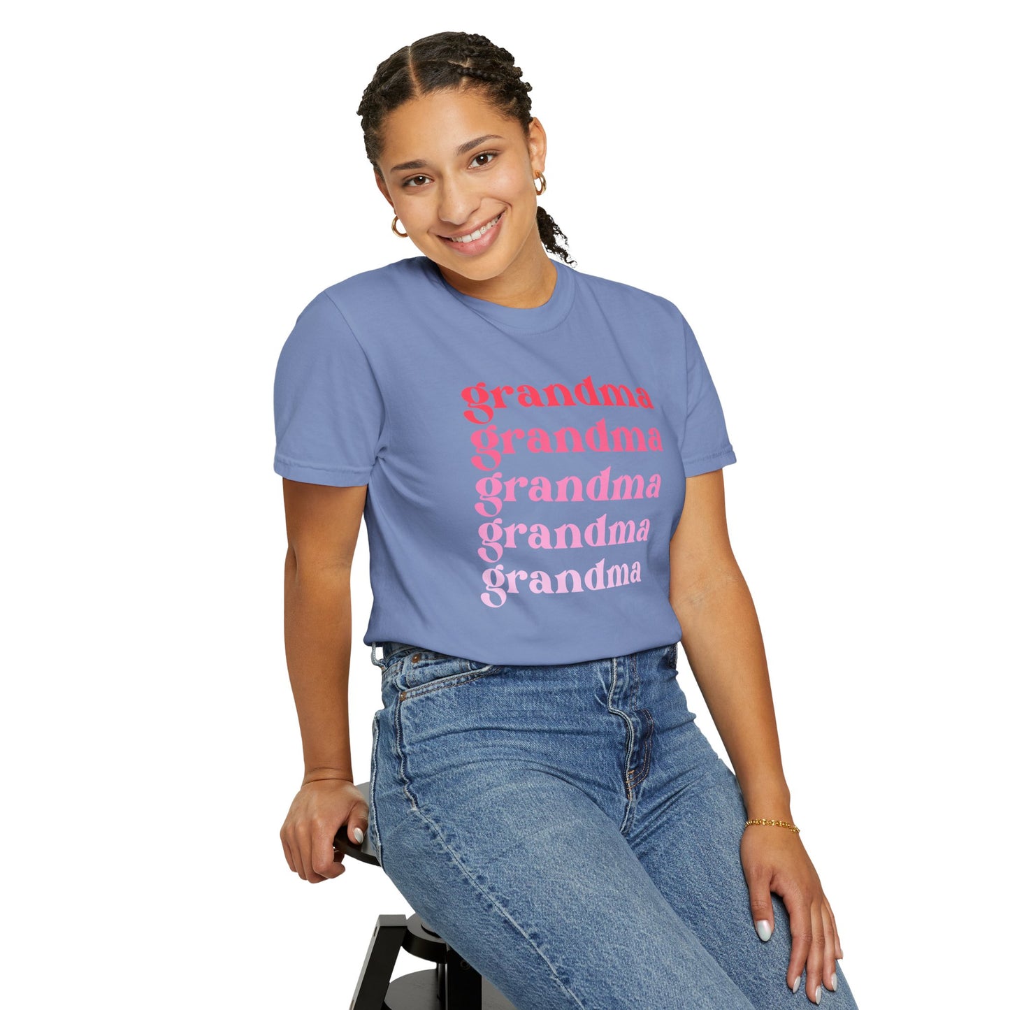 Grandma (Pink) - Comfort Colors Shirt