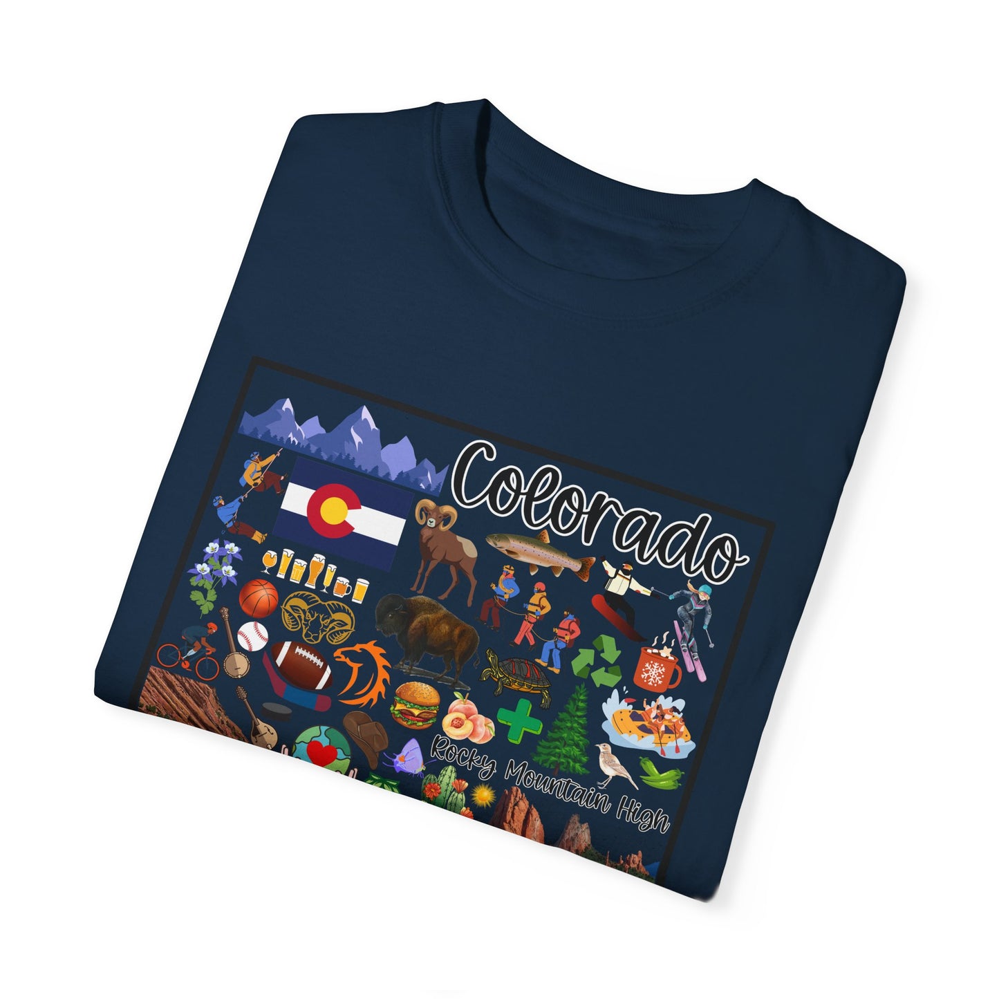 Beautiful State of Colorado - Comfort Colors Shirt