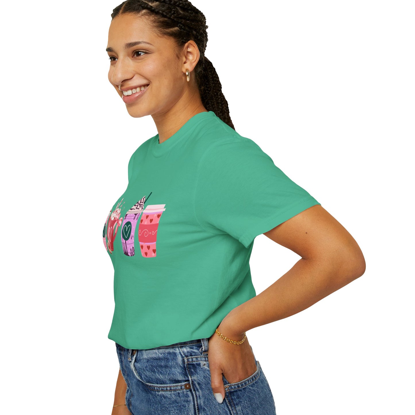 Valentine's Coffee - Comfort Colors Shirt