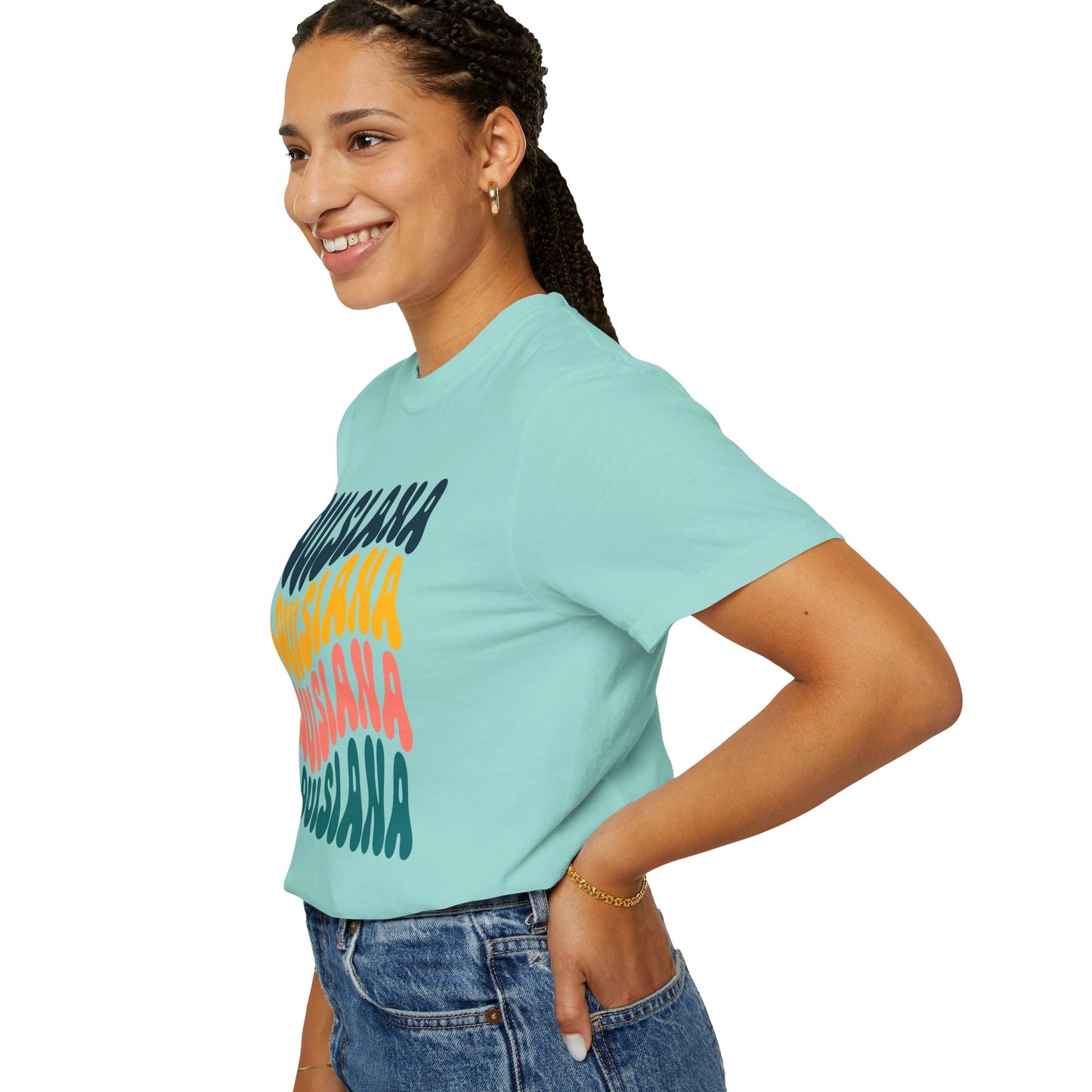 Retro Louisiana - Comfort Colors Shirt