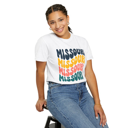 Retro Missouri - Comfort Colors Shirt