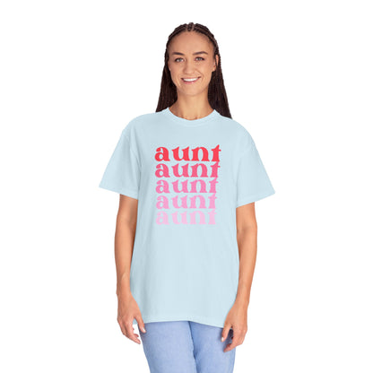 Aunt (Pink) - Comfort Colors Shirt