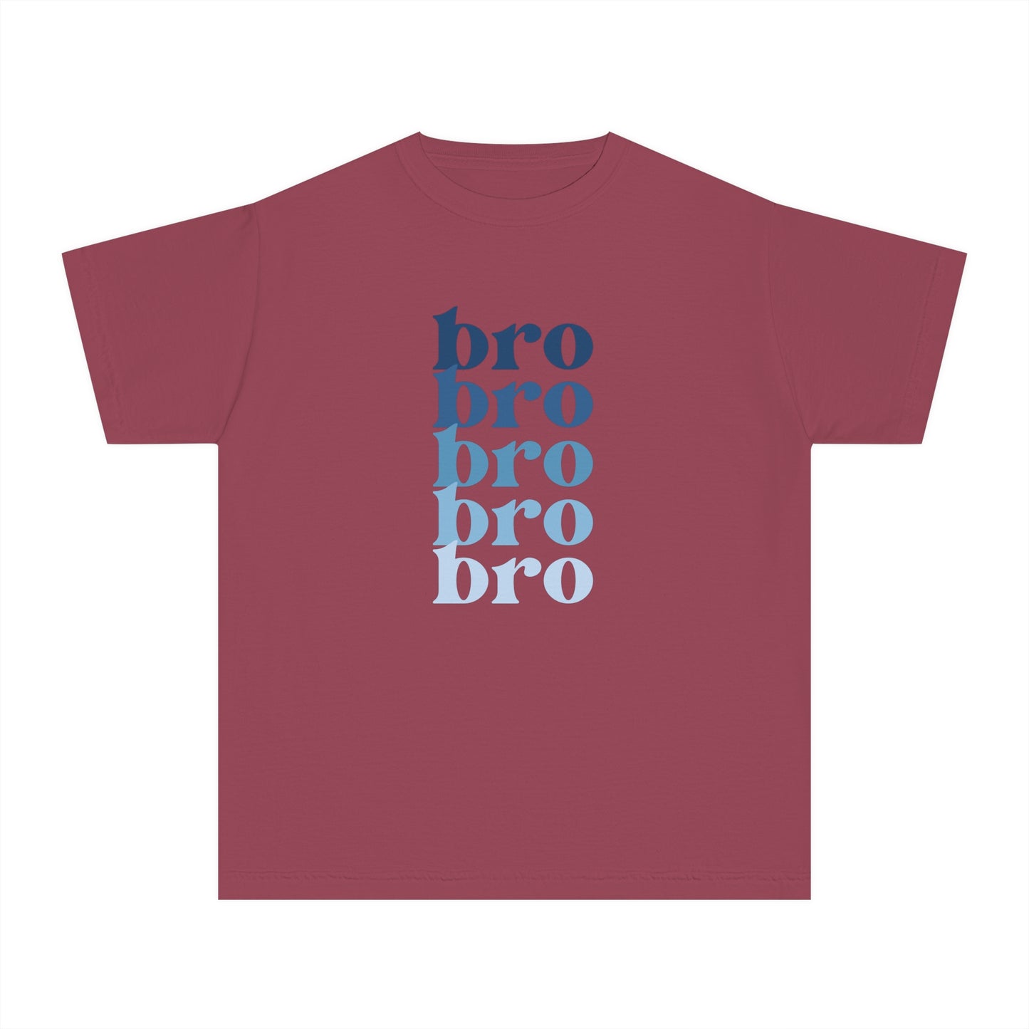Bro - Blue - (Youth) Comfort Colors Shirt