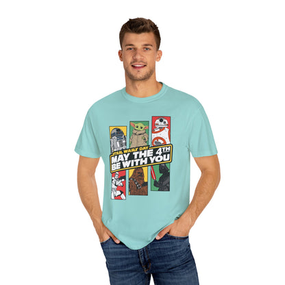 Star Wars Day Pop Art Collage - Comfort Colors Shirt