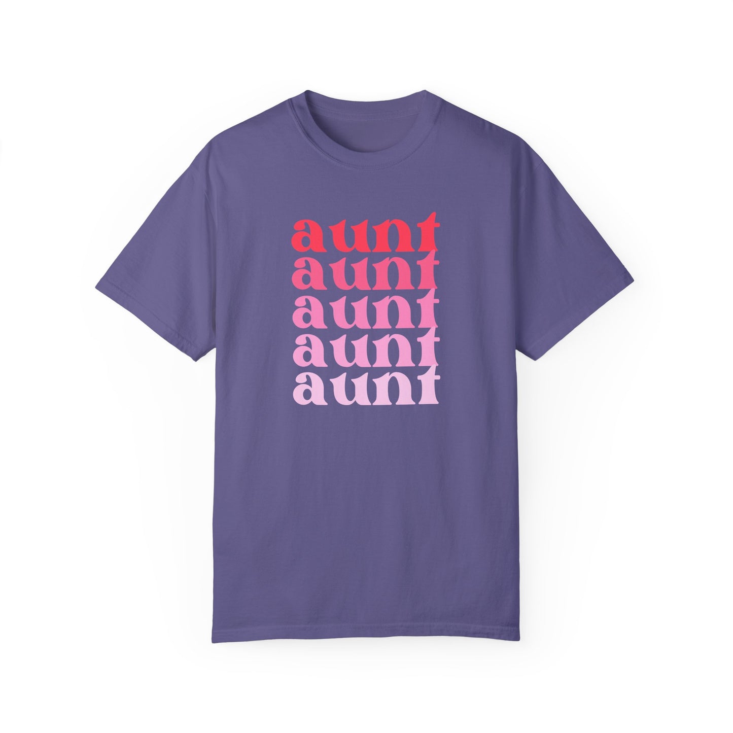 Aunt (Pink) - Comfort Colors Shirt