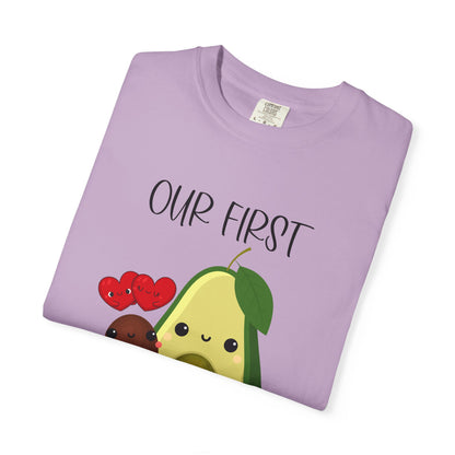 Our First Mother's Day Together (Avocado & Pit) - Comfort Colors Shirt