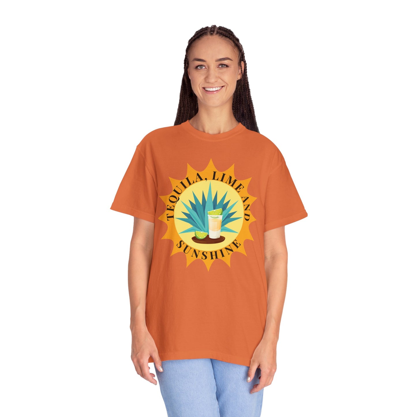 Tequila, Lime And Sunshine - Comfort Colors Shirt