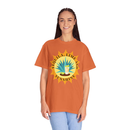 Tequila, Lime And Sunshine - Comfort Colors Shirt