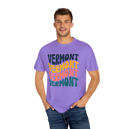 Retro Vermont - Comfort Colors Shirt