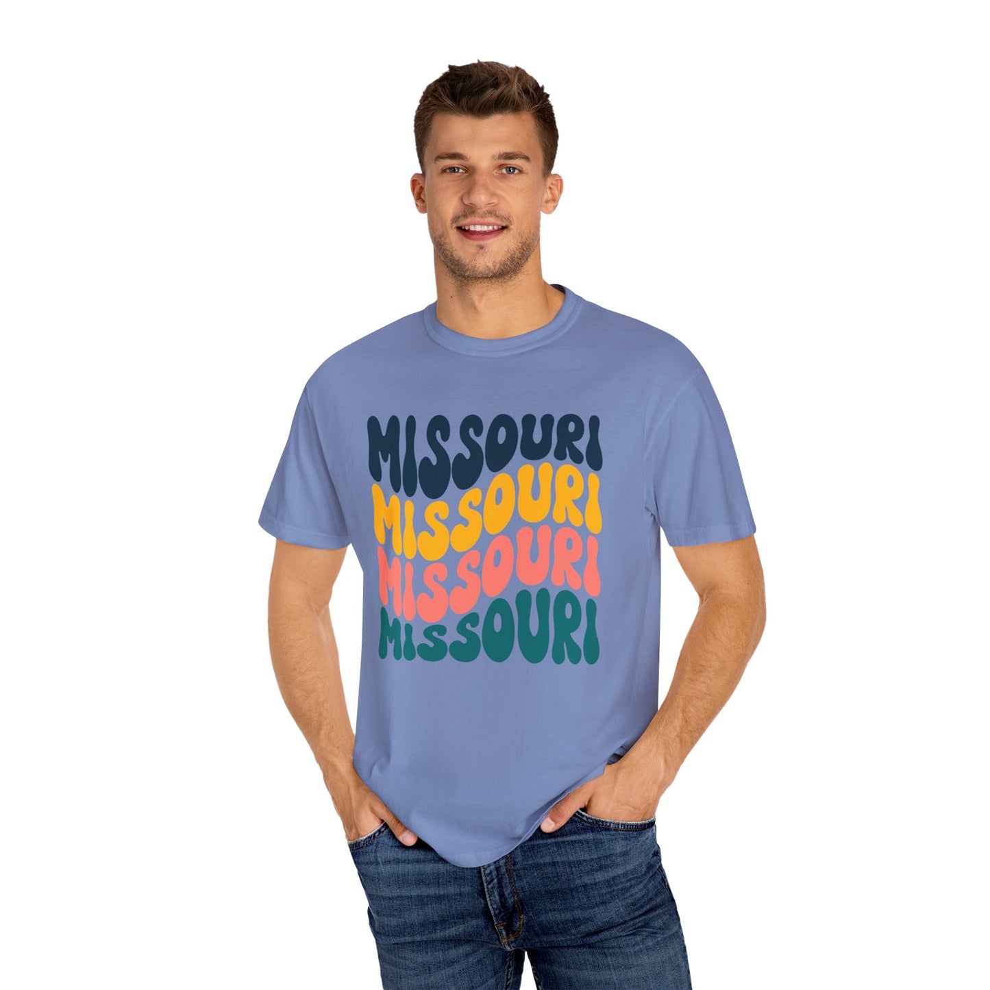 Retro Missouri - Comfort Colors Shirt