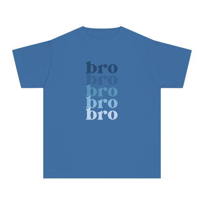 Bro - Blue - (Youth) Comfort Colors Shirt