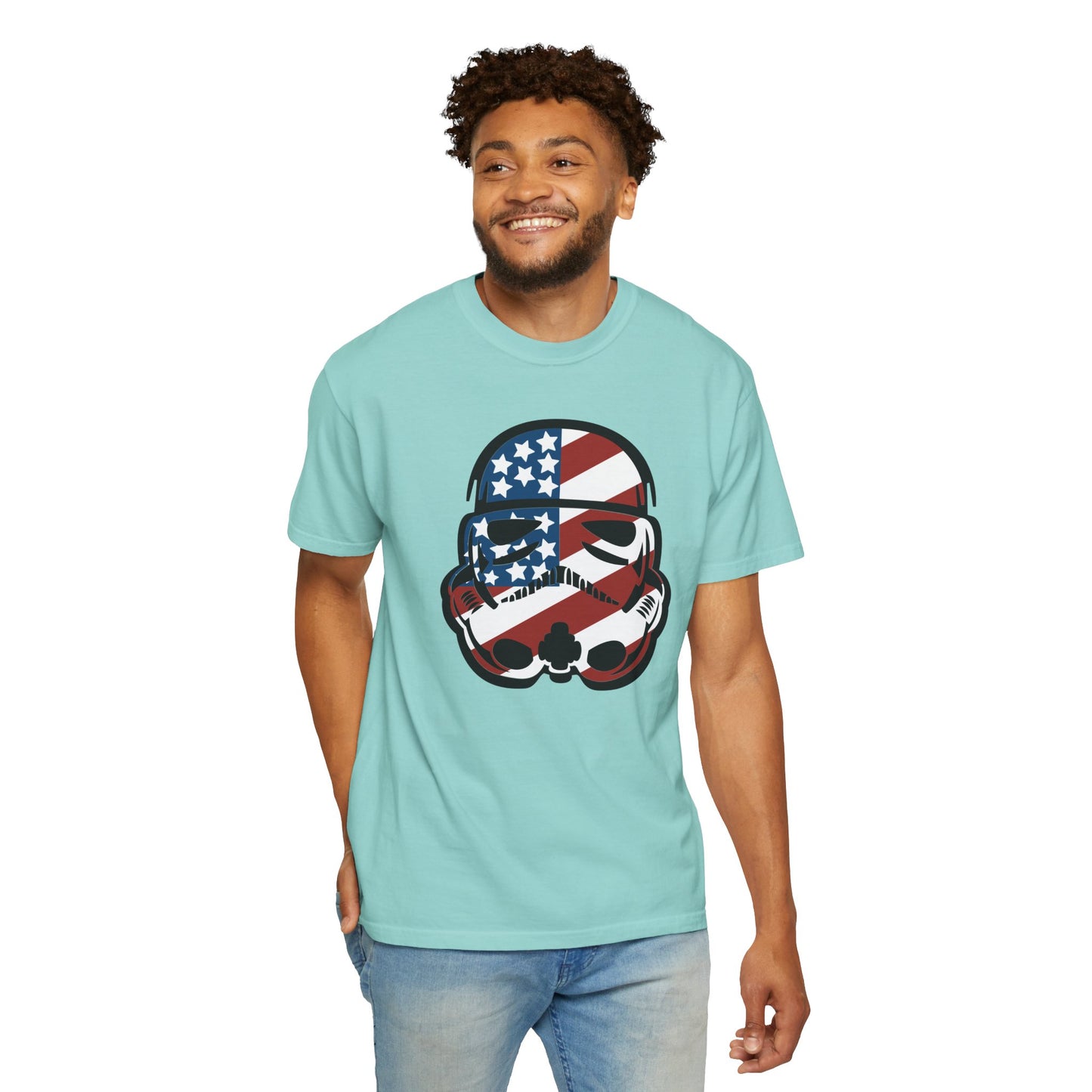 Patriotic Storm Trooper - Comfort Colors Shirt