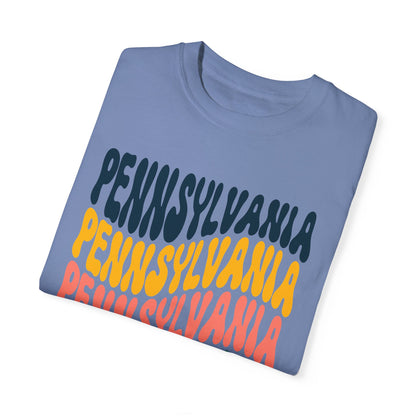 Retro Pennsylvania - Comfort Colors Shirt