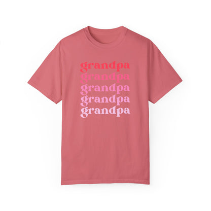 Grandpa (Pink) - Comfort Colors Shirt