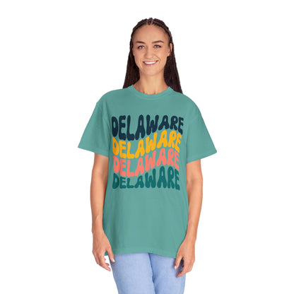 Retro Delaware - Comfort Colors Shirt