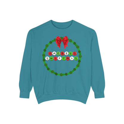 Merry Swiftmas - Comfort Colors Sweatshirt