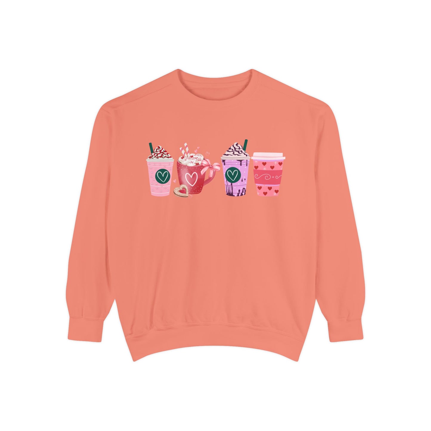 Valentine's Coffee - Comfort Colors Sweatshirt