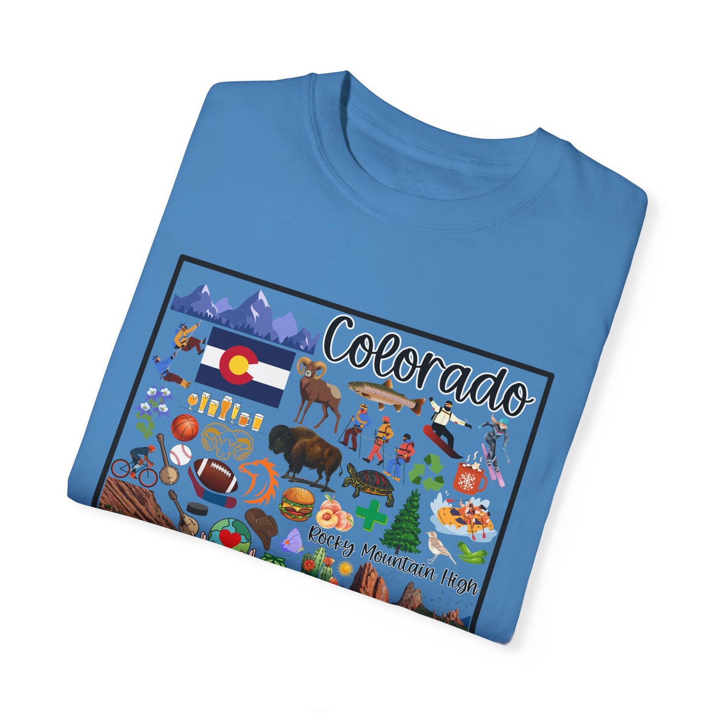 Beautiful State of Colorado - Comfort Colors Shirt