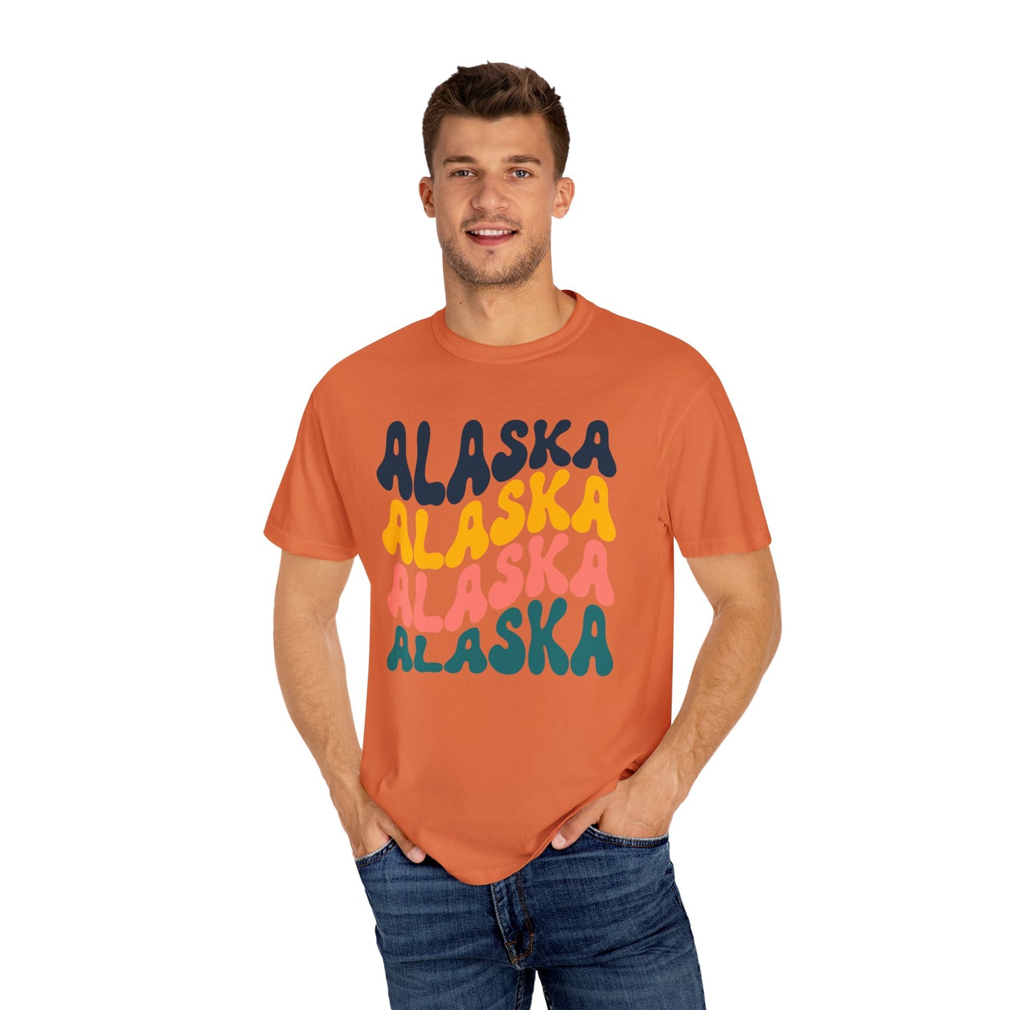 Retro Alaska - Comfort Colors Shirt