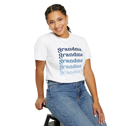 Grandma (Blue) - Comfort Colors Shirt
