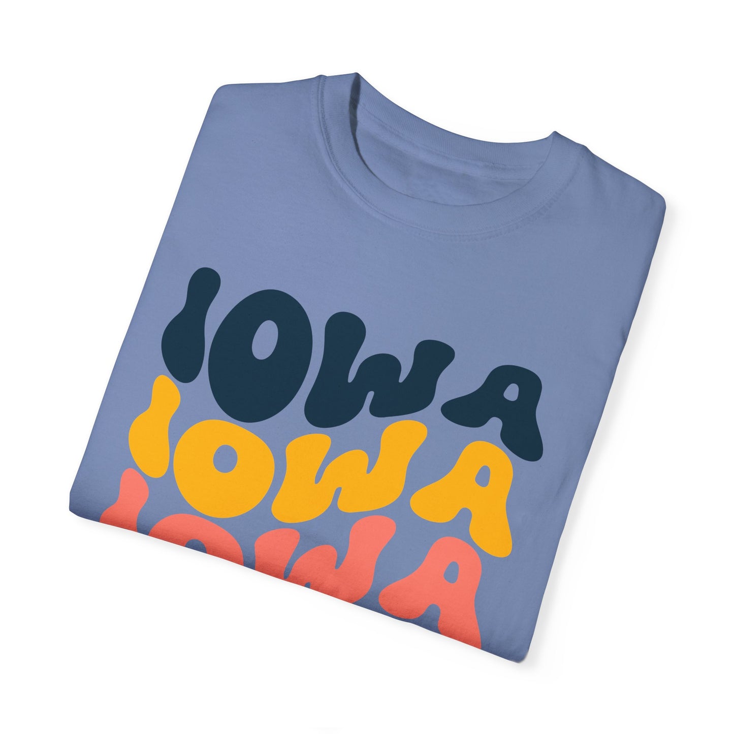Retro Iowa - Comfort Colors Shirt